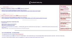 Desktop Screenshot of football.refs.org